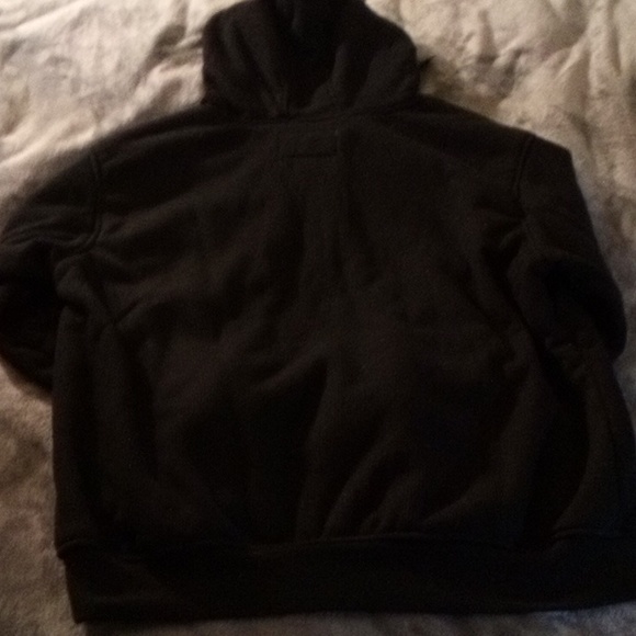MAXXSEL MENS MED BLACK FLEECE HOODIE - Picture 6 of 7